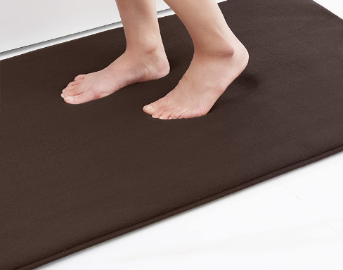 Memory Foam Bath Mat — Soft, Anti-Slip & Absorbent Coastal Bathroom Decor