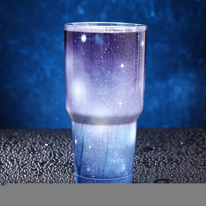 Creative Stainless Steel Insulated Starry Sky Cup