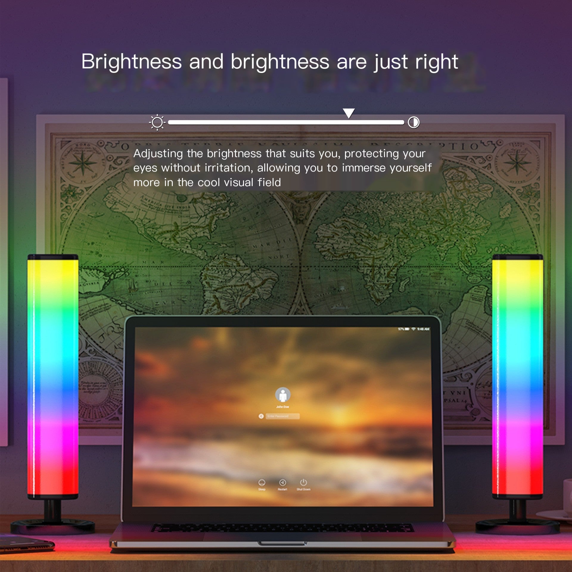 RGB LED Music Rhythm Light with App Control