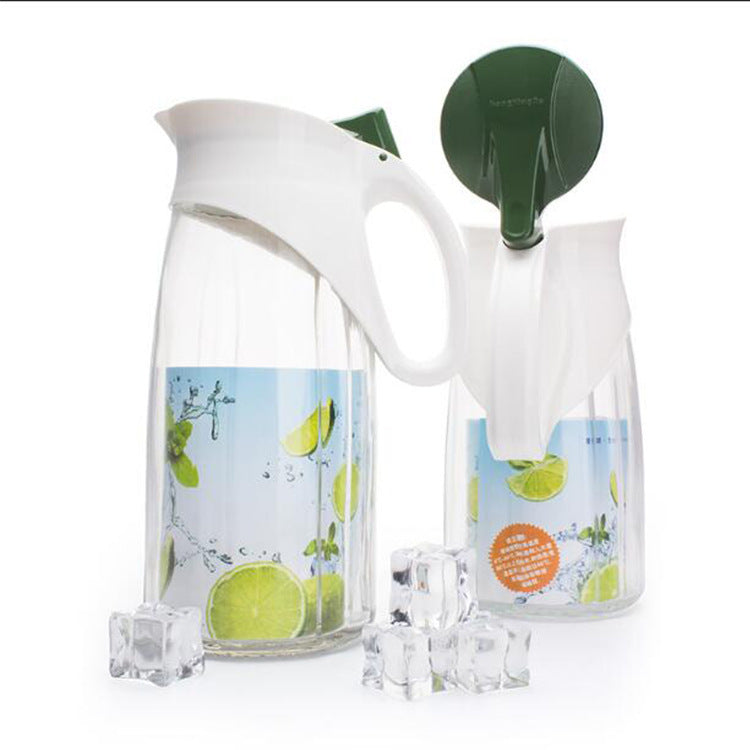 Large Capacity Glass Jug and Teapot Set
