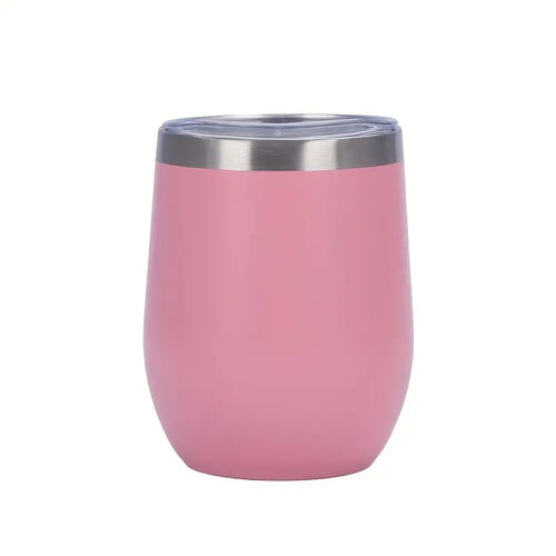 12 Oz Vacuum Insulated Camping Mug with Lid