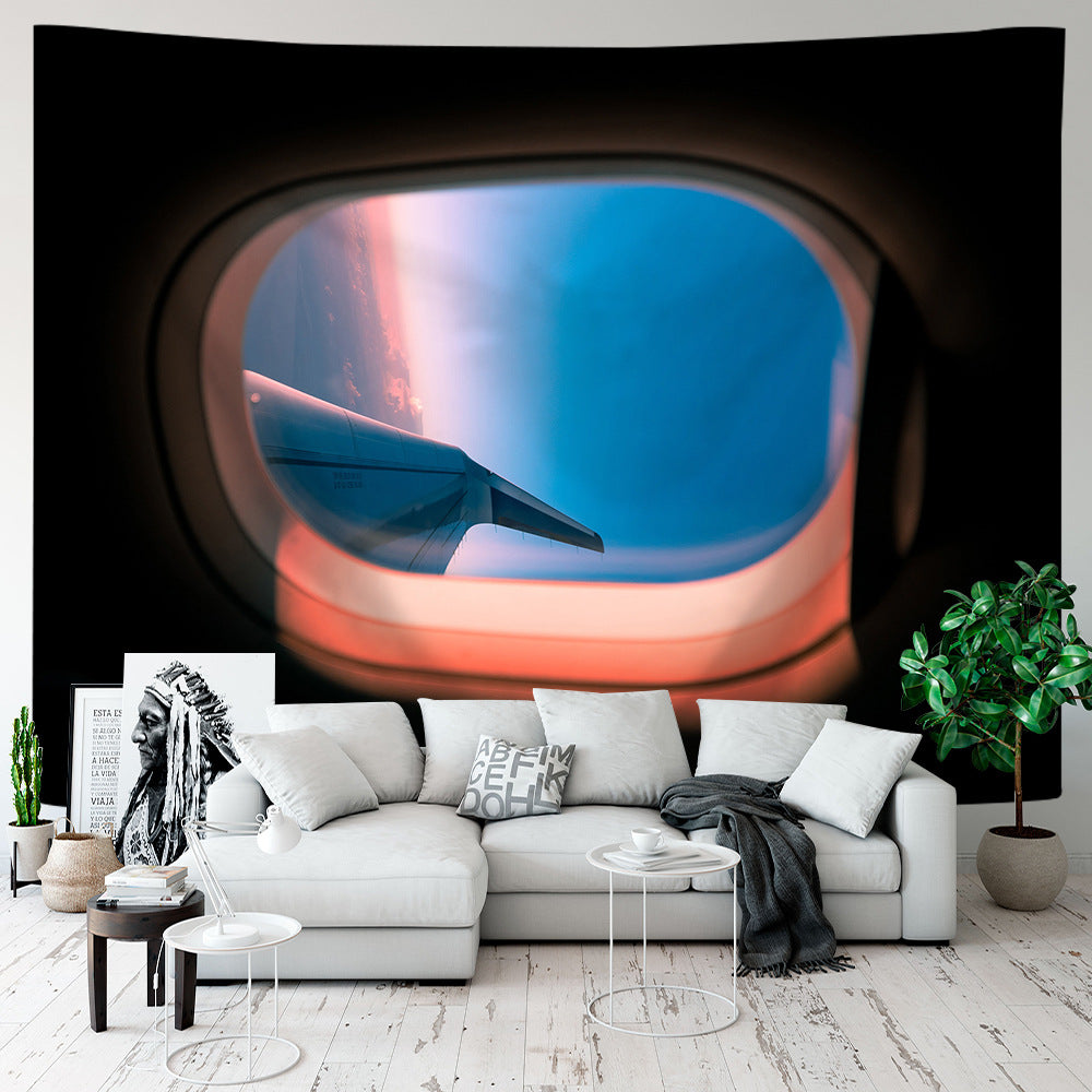 Fresh Scenic Printed Fabric for Room Makeover Background