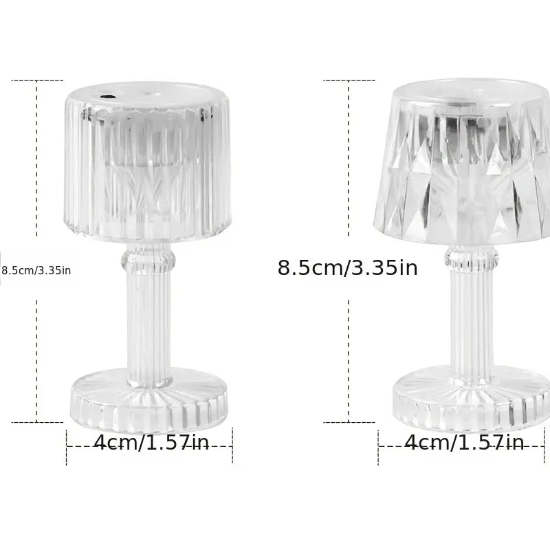 AquaHaven Decor creative night light for room decoration, battery-powered, with soft glowing illumination and colorful design.