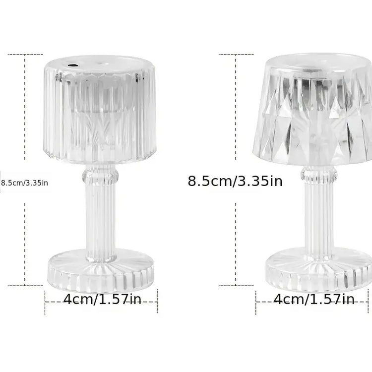 AquaHaven Decor creative night light for room decoration, battery-powered, with soft glowing illumination and colorful design.