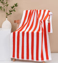 Microfiber Sandproof Beach Towel - Bohemian Anchor Design