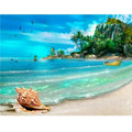 Seaside Diamond Painting - Ocean Themed Art