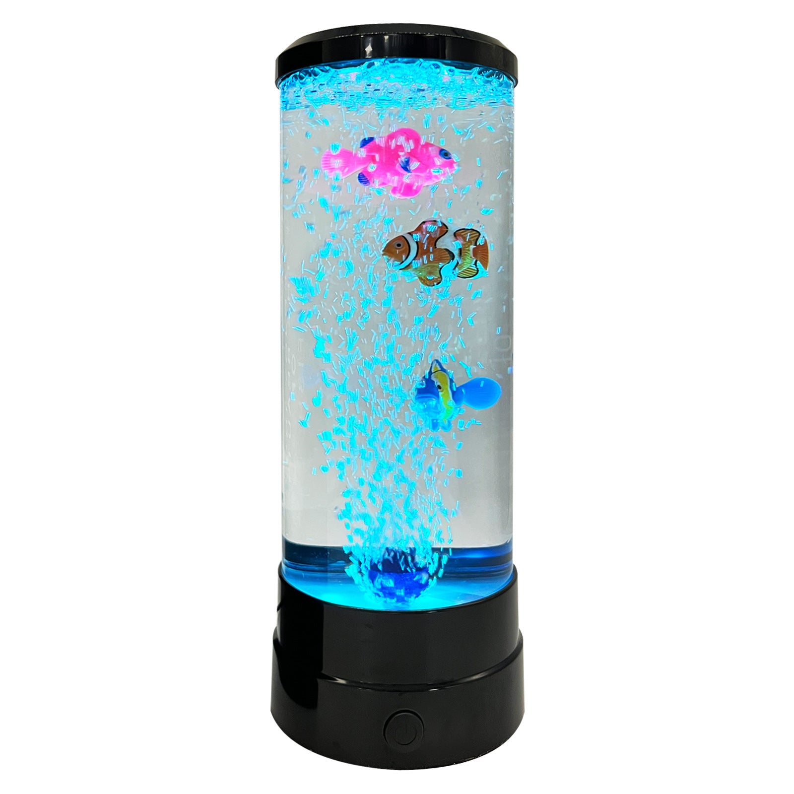 Fish Lamp with Colorful USB Jellyfish Design (Single)