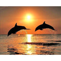 Dolphin Diamond Painting and Twilight Diamond Art
