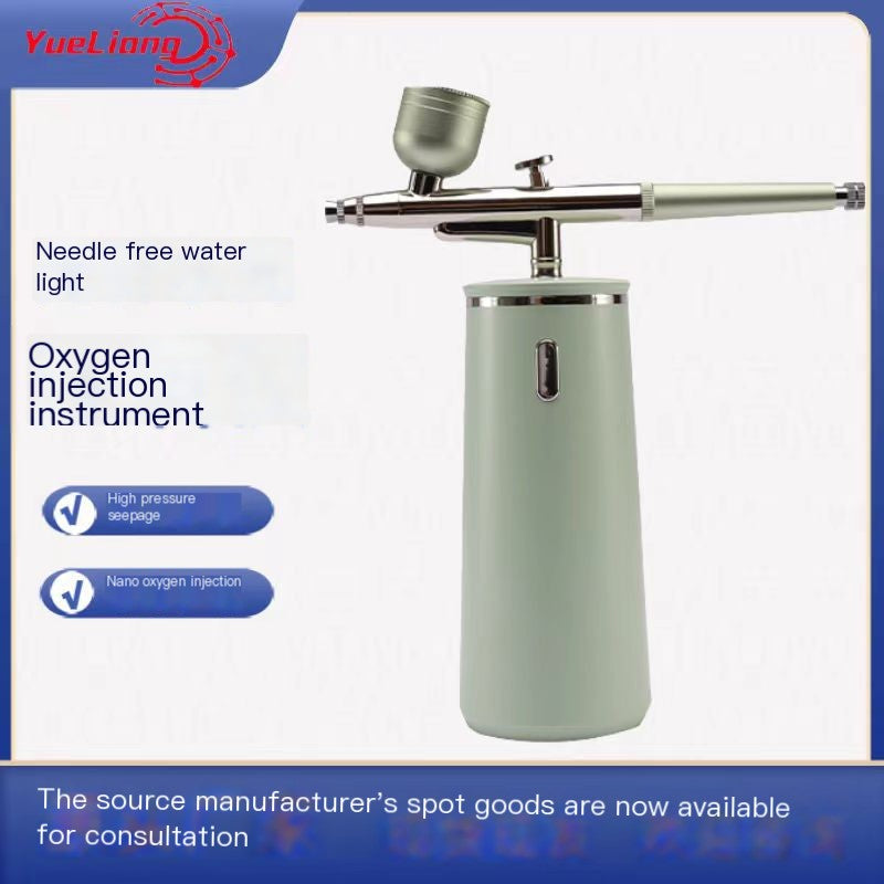 Oxygen Injection Beauty Device with Nano Mist Applicator
