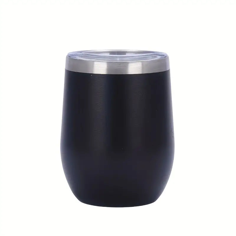 12 Oz Vacuum Insulated Camping Mug with Lid