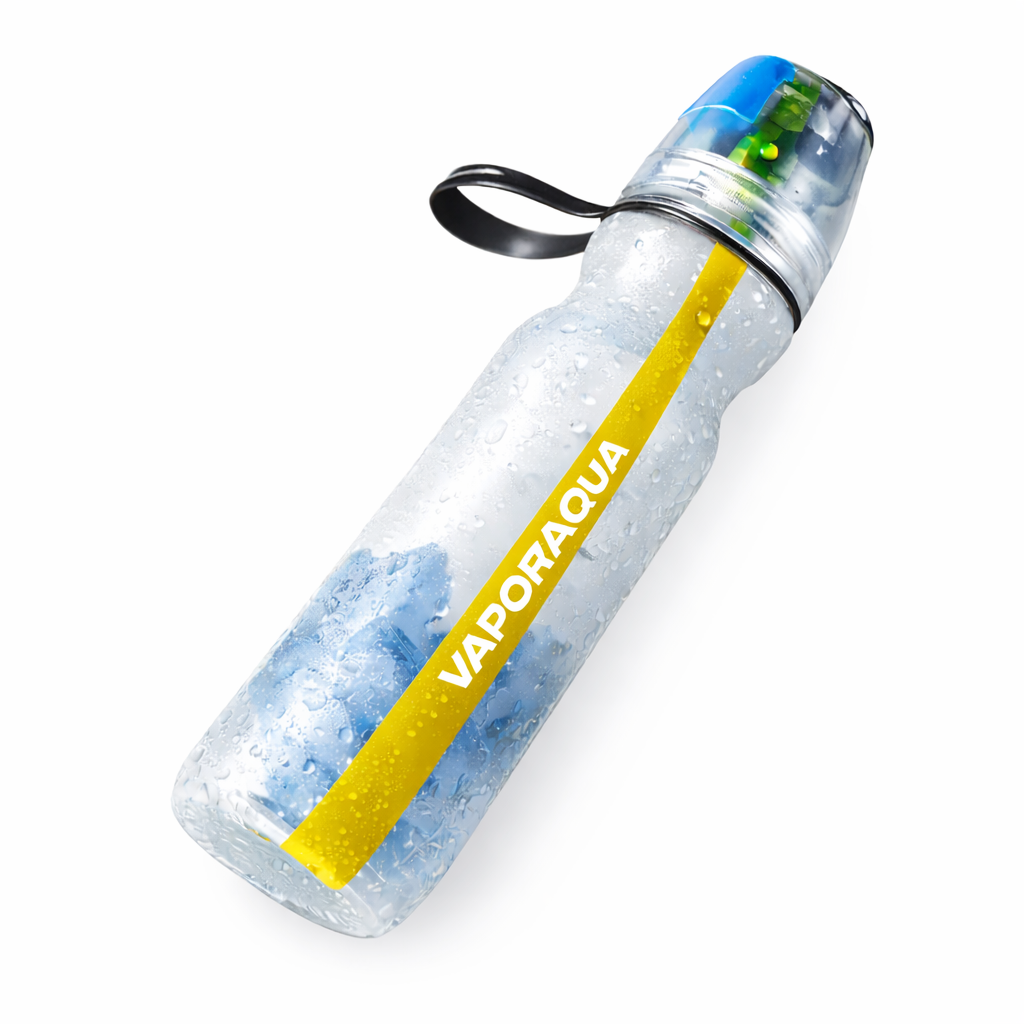 Summer Cool Spray Cycling Water Bottle with Insulation