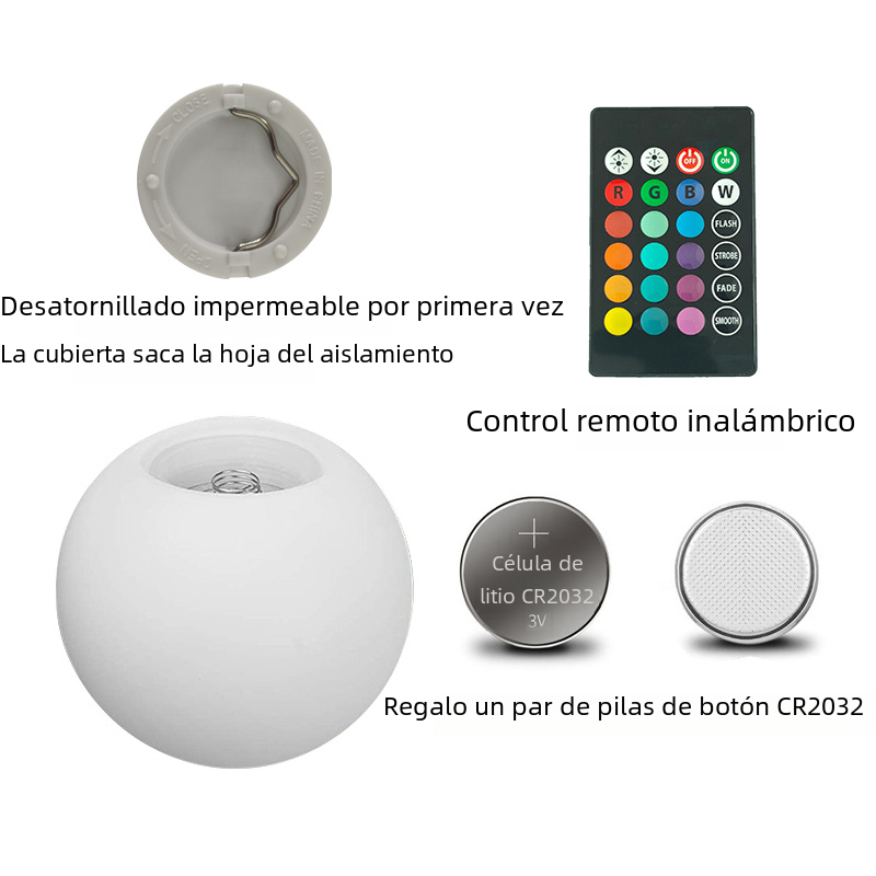 LED Floating Pool Ball Light with Remote Control