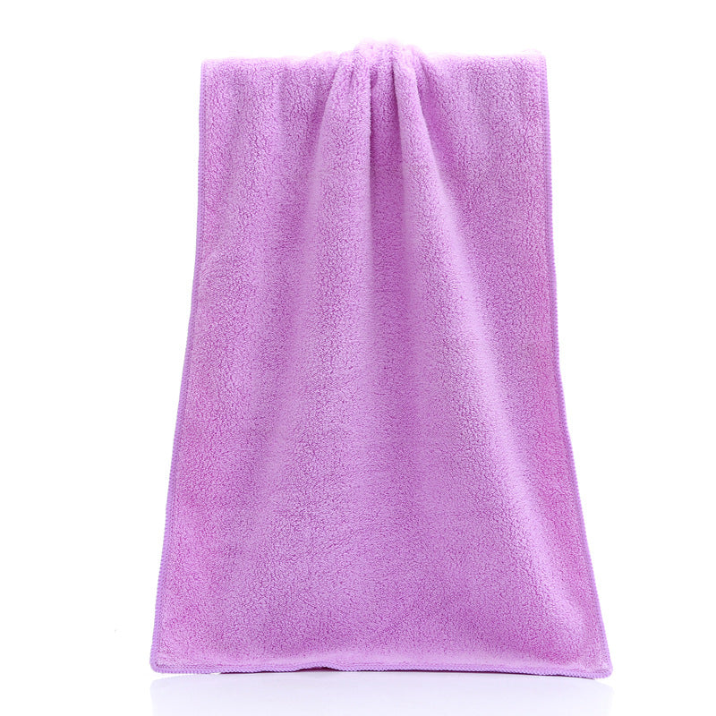 Coral Fleece Microfiber Towels for Beauty Gifts (35*75cm)