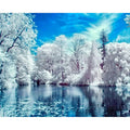Winter Snow Scene Diamond Painting 5D DIY Cross Stitch