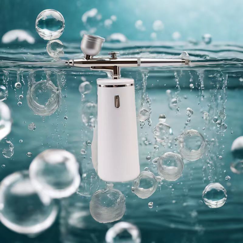 Oxygen Injection Beauty Device with Nano Mist Applicator