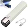Rechargeable Mini Flashlight with Power Bank Function
