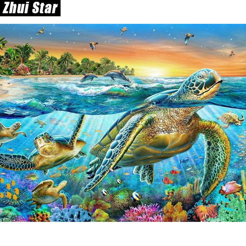 Diamond Painting Decor - Sea Turtle Art