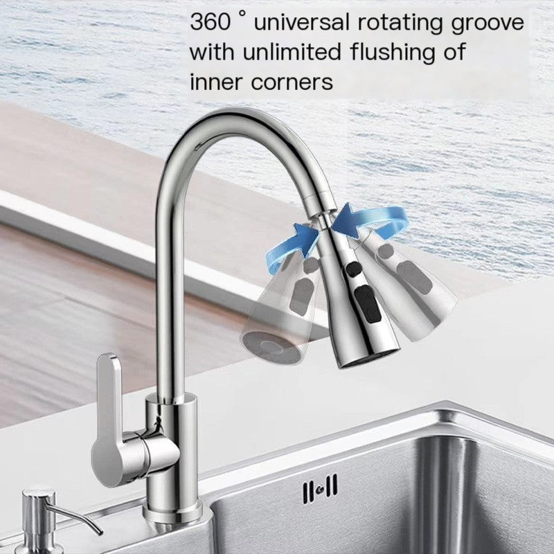 360° Kitchen & Bathroom Faucet Sprayer for Home & Airbnb