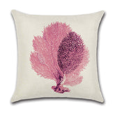 Linen Forest Fairy Tale throw pillow cover by AquaHaven Decor featuring woodland forest design for home decor.