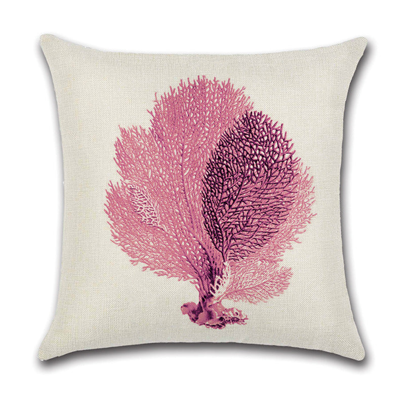 Linen Forest Fairy Tale Throw Pillow Cover for Home Decor