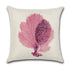Linen Forest Fairy Tale throw pillow cover by AquaHaven Decor featuring woodland forest design for home decor.