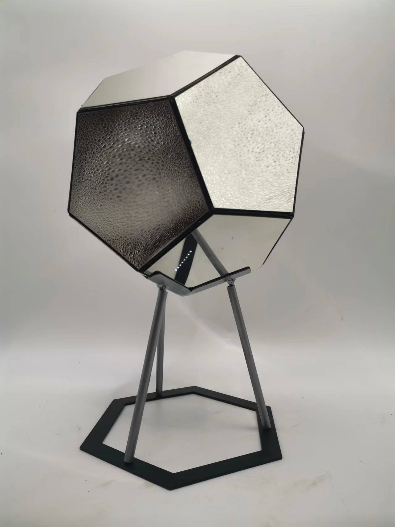 Infinity Dodecahedron Colorful Night Light Art Lamp