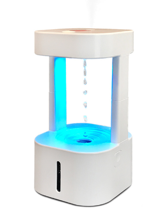 580ml Anti-Gravity Humidifier with Atmosphere Light