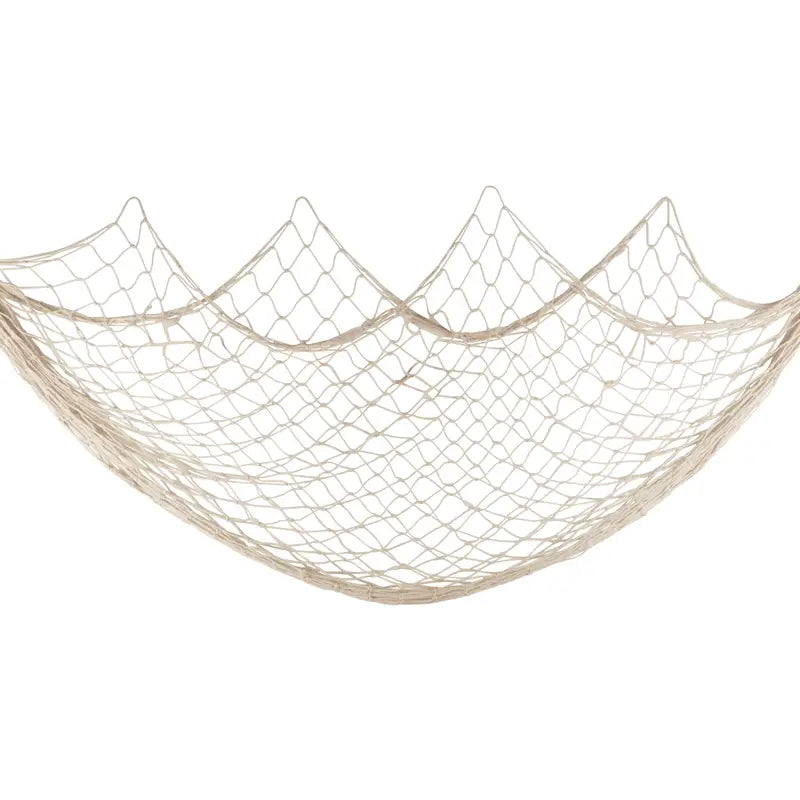 Nautical Decorative Fishing Net — Coastal Wall Decor for Home & Airbnb