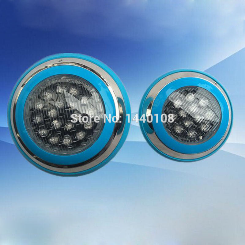 15W 230mm LED Pool Lights with Remote Control (5pcs)