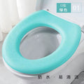 Thick EVA Waterproof Toilet Seat Cover, Adjustable Fit